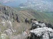 Tratto facile dopo il camino