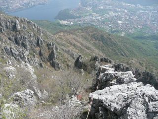 Tratto facile dopo il camino