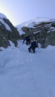 Il passaggio delle roccette (1 passo)