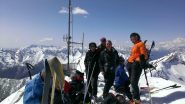 Il Gruppo in vetta!