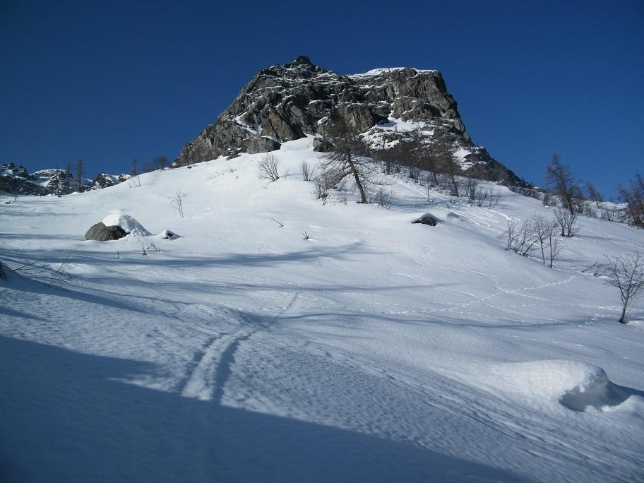 Gli splendidi pendii della parte superiore