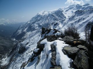 Panorama dalla vetta.
