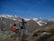 Ammirando le vette della Val Soana