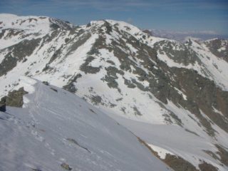 Monte Robinet-colle Loson di discesa