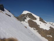 Punta Loson col delicato ed esposto traverso