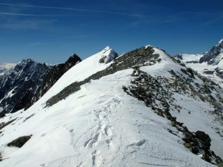 Il Noeud de la Rayette dalla seconda elevazione