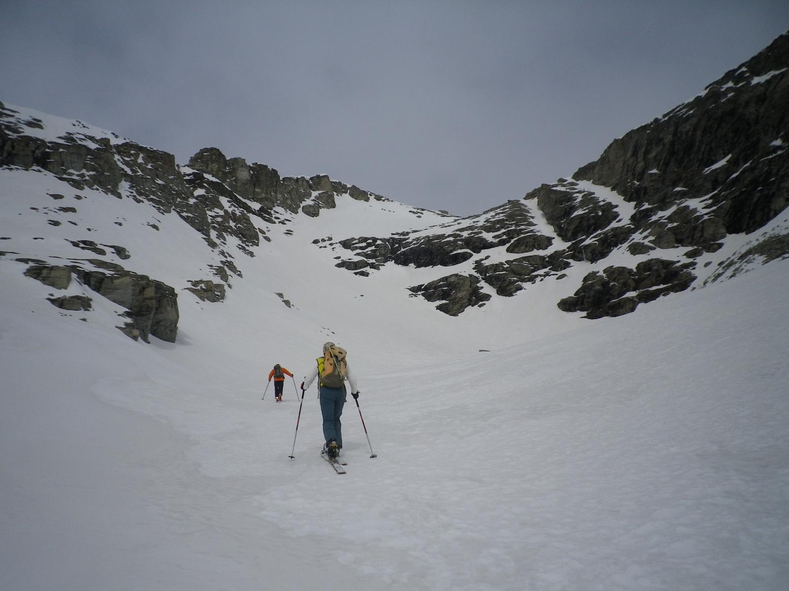 Verso il Col de gros Muttet
