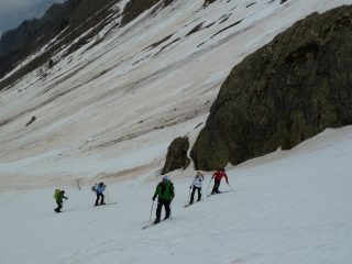 Tratto centrale della salita
