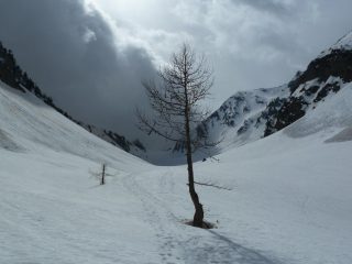 Salendo lungo il vallone del Binec