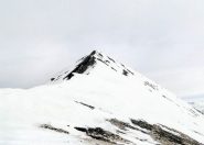 Cima Frappier vista dal Passo Frappier