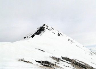 Cima Frappier vista dal Passo Frappier
