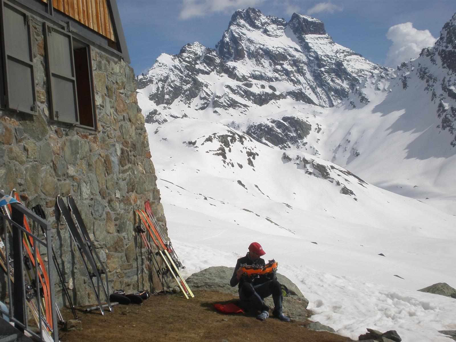 Monviso dal rifugio Baillif