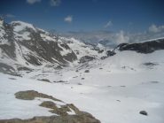 lago del Miseren fotografato poco sotto il colletto del Bec Costazza