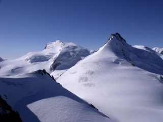 Le cime salite ieri con calma di vento