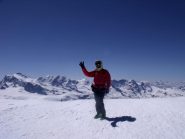 Max in cima e...ancora vento