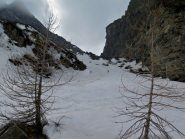 il canale d'ARNAS in discesa, merc 16 aprile