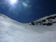 primi passi in direzione del Vallone Sauma