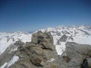 vetta e scorcio del panorama
