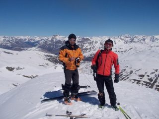 Sulla cima della Costa delle Mine