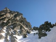 la parte più interessante che dalla base del canale  non si vede