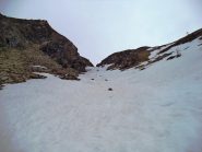 canalino per la parte alta del vallone