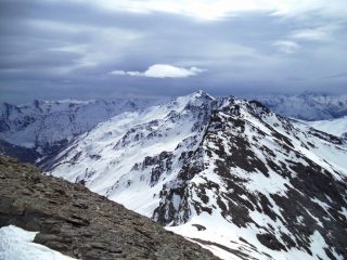 valle argentiera salendo alla cima