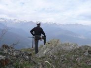 In cima e croce di vetta