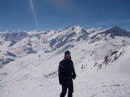 Il sottoscritto sulla cima