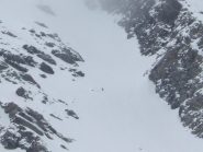 battendo traccia nel canale (foto A.Giaretti)