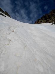 canale finale di accesso alla sella q. 2550