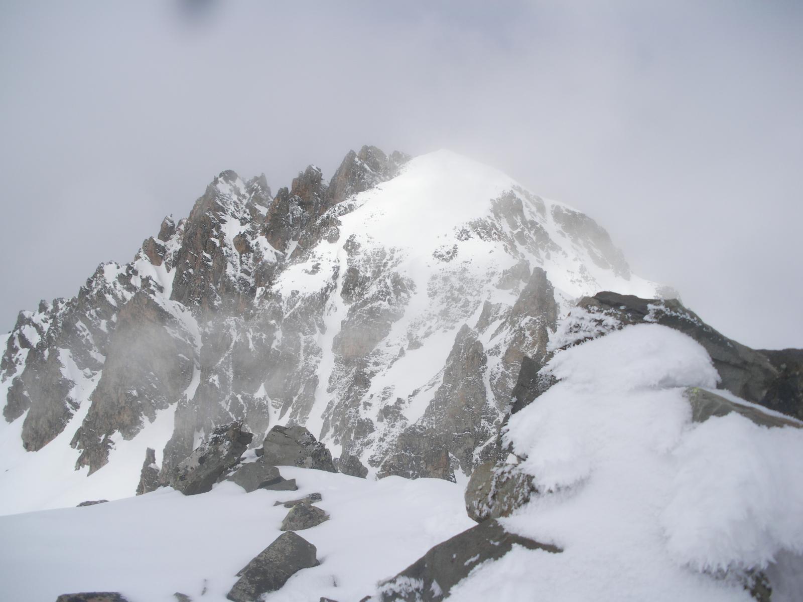 La Tete de la Cassille dalla Sommet de la Casse Blanche..