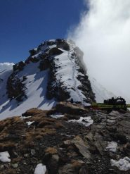 il tratto verso la cima vera e propria