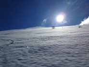 neve dura in salita