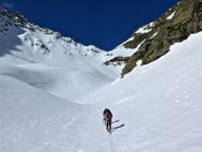 salendo il vallone di Clapouse