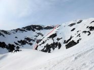 il lato più bello del Mondolè e partenza Fedelippogor