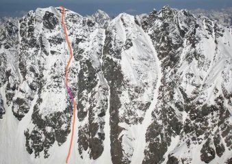il tracciato della via.foto presa dal web di benny2