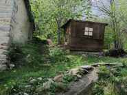 A Preghera: la casetta di legno presso cui svoltare