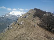 Lo Zucco di Desio visto dai pressi della Bocchetta di Bertena