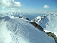 il traverso sul canalino