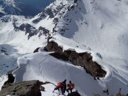 La cresta sopra il mauvais pas