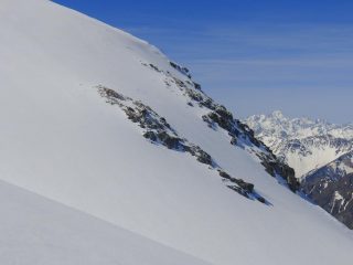 In fondo La Barre d.Ecrins 