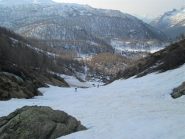 canale di accesso ai piani della Rossa