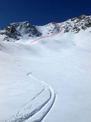 versante nord dal basso