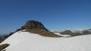 La caratteristica formazione a 1700m sulla dorsale S-O