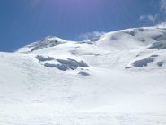 Il ghiacciaio Schwartzeg appena sceco