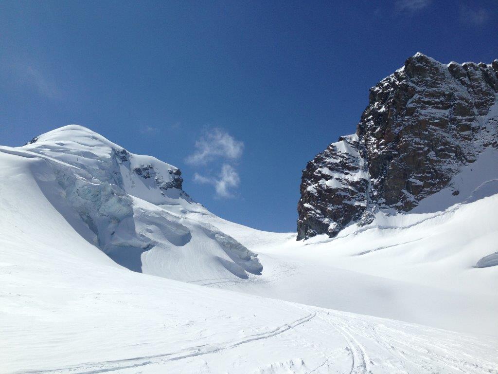 Porta Nera nella parte alta fra Polluce e Roccia Nera 