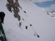 In discesa dal colle