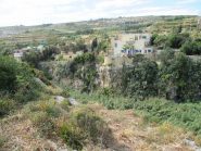 villa con piscina di fronte alla falesia