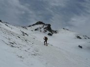 sotto il pendio finale