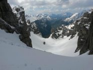 il famoso campanile di Val Montanaia, di fronte